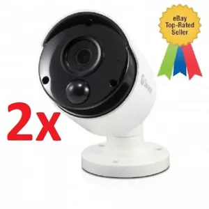 2x Swann NHD-865MSB 5MP Thermal Sensing PIR Security Bullet Camera - Picture 1 of 3