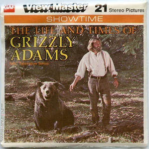 GRIZZLY ADAMS View Master SEALED MINT Vintage Classic Packet J10 - Imagen 1 de 2