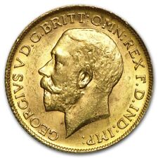 1918-C World War I Issue Canada Gold Sovereign AU George V .2354 Troy oz. 