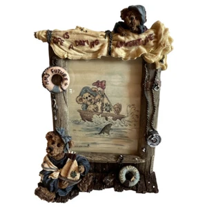 Boyds Bear Bearstone Bailey Life as a Daring Adventure Picture Frame Gift - Picture 1 of 8