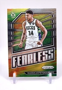 2022-23 Panini Prizm Giannis Antetokounmpo Fearless Silver - Bild 1 von 2