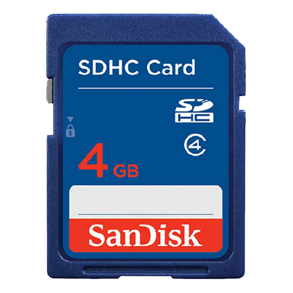 SanDisk C4 4GB U1 Ultra Memory SD SDHC Card w/ Card Reader - Image 1 of 1