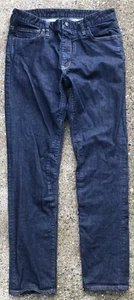 Kitsbow Mens Cycling Drifter Jeans Size 32x32 Dark Blue Stretch USA Made RARE - Picture 1 of 10