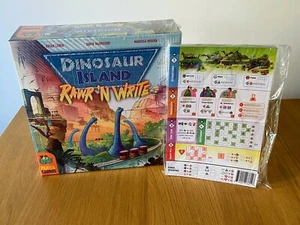 Dinosaur Island: Rawr 'n Write Kickstarter Savage Edition + Almohadillas de Pegamento Extra NUEVO - Imagen 1 de 4