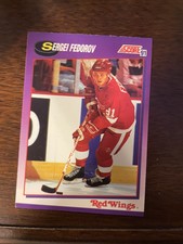 1991-92 Score American - #250 Sergei Fedorov