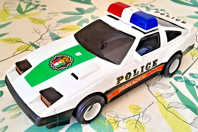 Modellino Auto Nissan Fairlady Z Polizia Vintage 1:10 30 cm - Immagine 1 di 4