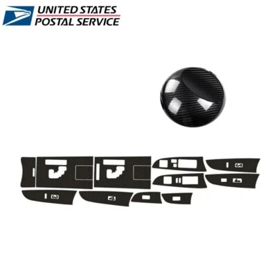 Interior Panel Cover Trim Glossy Carbon Fiber For LEXUS IS250 300 350 2006-2012 Foto 1 de 4