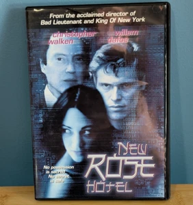 New Rose Hotel (DVD 1998) Cyberpunk Sci-Fi Christopher Walken Willem Defoe - Picture 1 of 7