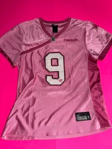 Reebok Tony Romo NFL Dallas Cowboys Pink #9 Jersey Women’s Size XXL Sports Wear - Picture 1 of 7