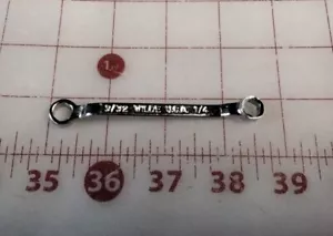 Wilde 9/32” x 1/4” Doppel-Ring-Kombi-Schraubenschlüssel - Bild 1 von 2