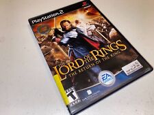 Lord Of The Rings Return Of The King Ps2 Game Fantasy Rpg Action Complete
