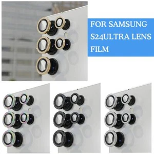 for Samsung S24 Ultra Metal Camera Lens Screen Protector Slim Case Shockproof - Zdjęcie 1 z 21