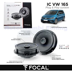 Lautsprecher Hinten Focal Plug Und Play Ic VW 165 120w für VW Touran III - Bild 1 von 8