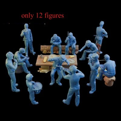 1/35 Scale During The American Civil War 12 Figures Resin Model - Image 1 of 4