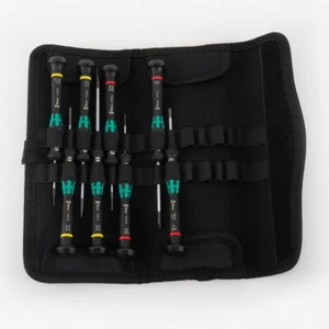 Wera 973679 Kraftform Micro-Set/8 B Slotted and Phillips Screwdriver Set, 8 Piec - Picture 1 of 1