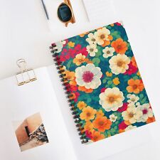 Spring Garden Spiral Notebook - Ruled Line