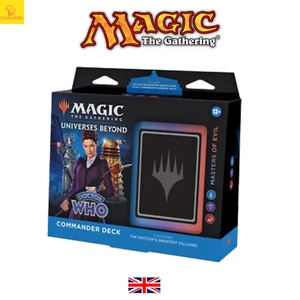 Magic The Gathering Doctor Who Commander Deck Masters Of Evil New Sealed English - Picture 1 of 1