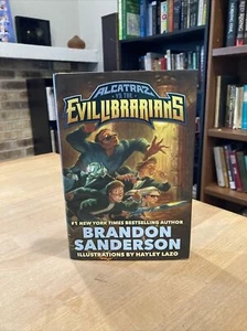 Alcatraz Versus the Evil Librarians Hardcover 2016 1ST/ 1ST Brandon Sanderson - Picture 1 of 9