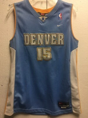 Nike Denver Nuggets Carmelo Anthony No.15 Throwback Jersey Youth Size Large - Image 1 of 4