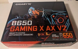 Gigabyte B650 Gaming motherboard X AX V2 DDR5 support 2.5 Gbe LAN -unused in box - Picture 1 of 4