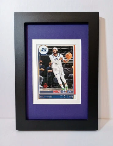 Mike Conley Utah Jazz Display Custom Framed NBA Basketball Card Plaque Cover