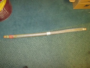 Hyspan Metal Hose Pump Connector 4505 SP Size: 1/2" 26.5" long 500 PSIG max Used - Picture 1 of 6