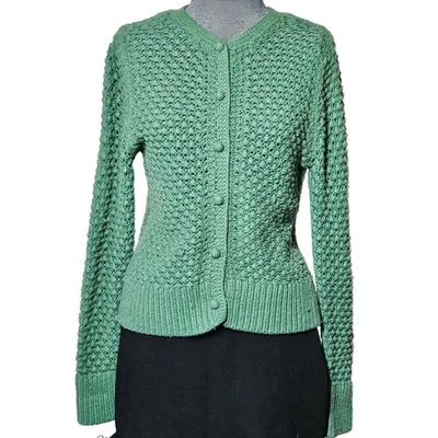 LL Bean Wool and Angora Blend Chunky Knit Sweater Size Small   - Image 1 of 3