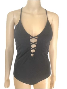 Swimsuit Victoria’s Secret Swimwear / Bathing Suit size medium Black NWOT - Picture 1 of 11
