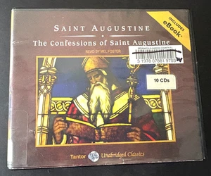The Confessions Of Saint Augustine Unabridged CD Audiobook St. Tantor Classics - Picture 1 of 4
