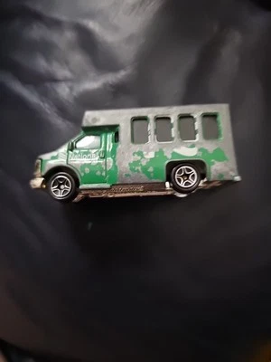 火柴盒雪佛兰运输机场穿梭巴士绿色国家-严重损坏1998 — 第 1/4 张图片