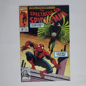 🔥 Espectacular Spider-Man #186 (marzo 1992) | Marvel Comics | Arreglos funerarios - Imagen 1 de 4