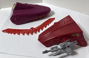 Vtg MOTU He-Man Masters of the Universe Vehicle Laser Bolt & Land Shark Part LOT - Picture 1 of 14