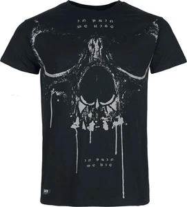 Black Premium by EMP Herren schwarzes T-Shirt mit Skullprint - Bild 1 von 2