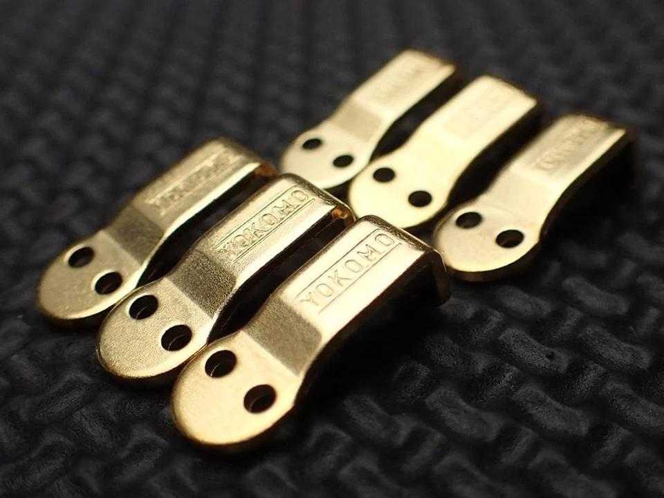 Клемма аккумулятора Yokomo (тип L, 6 штук) позолоченная - Изображение 1 из 4