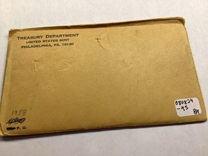 1958 Unopened Silver Proof U.S. Mint Set w/OGP and COA-90% Silver-080824-45 - Picture 1 of 4