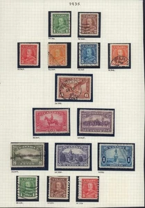 CANADA 1935 SC# 217-227, 228-230, 65 FULL SETS - Bild 1 von 1