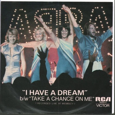 Abba I Have A Dream 7" vinyl Australia Rca Victor 1980 7" with pic sleeve 103511 - Image 1 of 4
