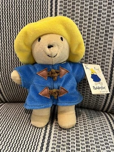 Eden My First Paddington Bear Plush Coat Hat Vintage 9" with Tags - Picture 1 of 4