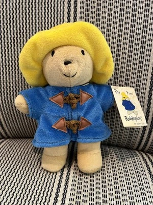 Eden My First Paddington Bear Abrigo de Peluche Sombrero De Colección 9" con Etiquetas Foto 1 de 4