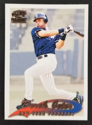Tarjeta de béisbol Derek Jeter 1999 Pacific #162 (nm) Foto 1 de 2