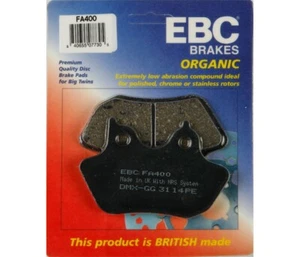 Brake Pads EBC FA400 Aramid Fiber Organic low abrasion for Harley Davidson - Picture 1 of 2