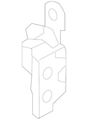 Genuine Nissan 2013-2021 NV200 S Taxi SV Front Door Hinge Lower Right 80420AX000 - Image 1 of 2