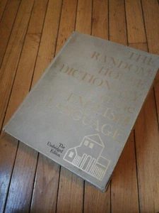 HUGE Book Random House Dictionary of the English Language Unabridged 1967/6 - Picture 1 of 9