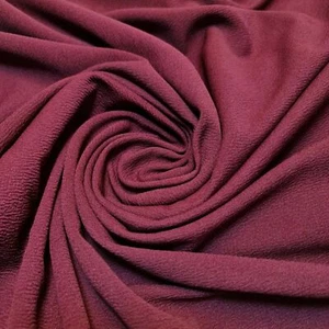 Scuba Crepe Fabric 4 way Stretch Elastane Jersey Spandex Dress Material 58" wide - Picture 1 of 10