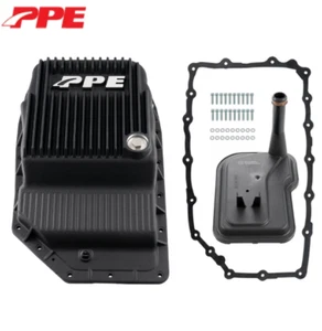 Pan de transmisión de aluminio negro de alta resistencia EPI para GMC/Chevy 2007-2023 con 6L90 - Imagen 1 de 5