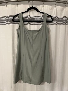 Sporty Nike Olive Sage Green Mini Dress - Size XL - Picture 1 of 6