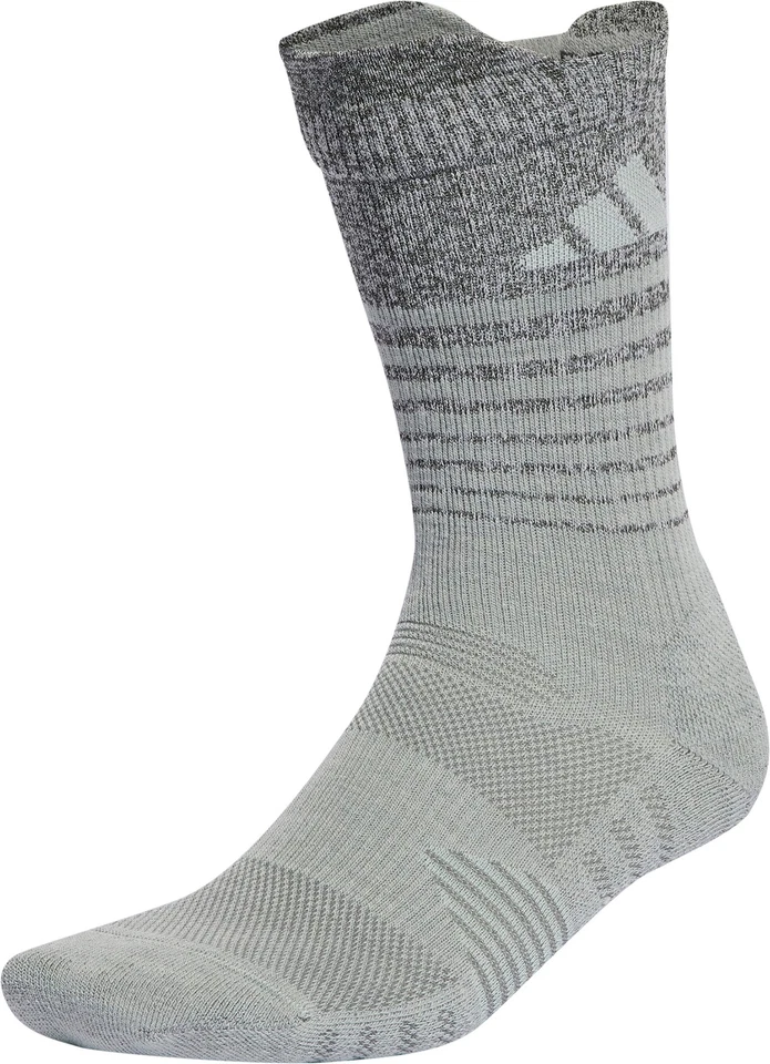 adidas Cold.RDY XCity Reflective Running Socks Grey Cushioned Arch Support Crew - Image 1 of 1