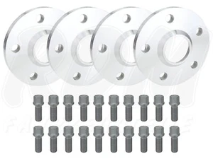 4x15mm Adapterscheiben 5x112 ⌀ 66,5 -> 57,1 Audi A4 A5 A6 A7 A8 Q5 Q7 Q8 SCC - Bild 1 von 5