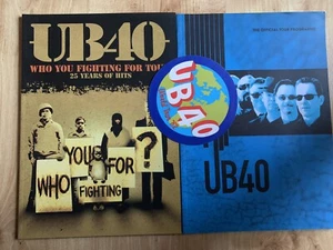 UB40 X 2 Tour Programmes 2005 & 2007 + 1982 Tour Sticker - Picture 1 of 6