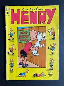 COMIC DELL VINTAGE HENRY BY CARL ANDERSON VOL 1 #9 FROM 1949 - Imagen 1 de 4